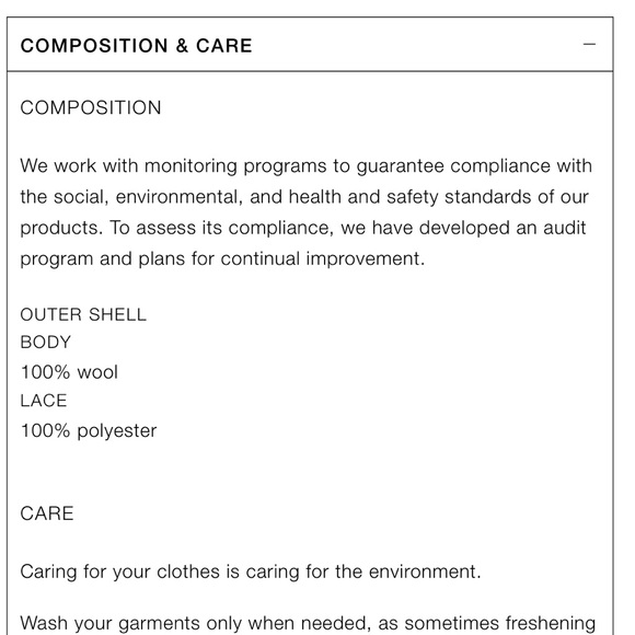 Zara lace wool camisole - Picture 4 of 5